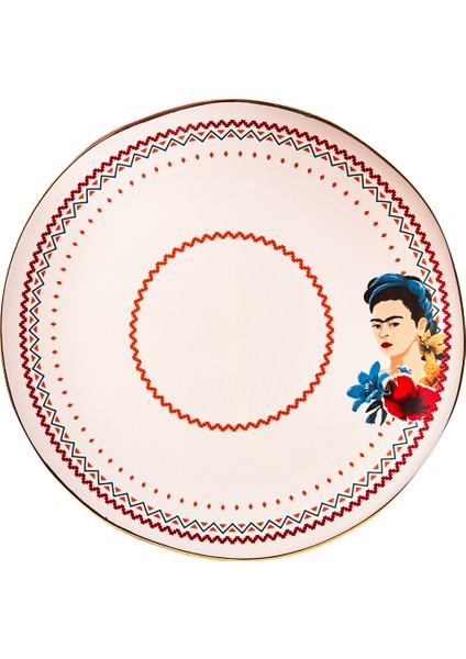 Frida Kahlo Pasta Tabağı