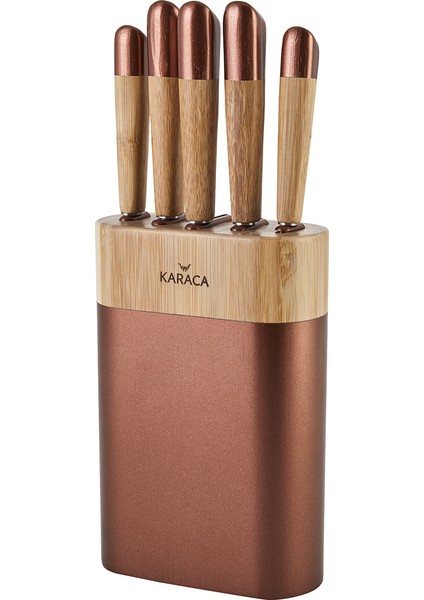 Maple Rosegold 6 Parça Bıçak Seti