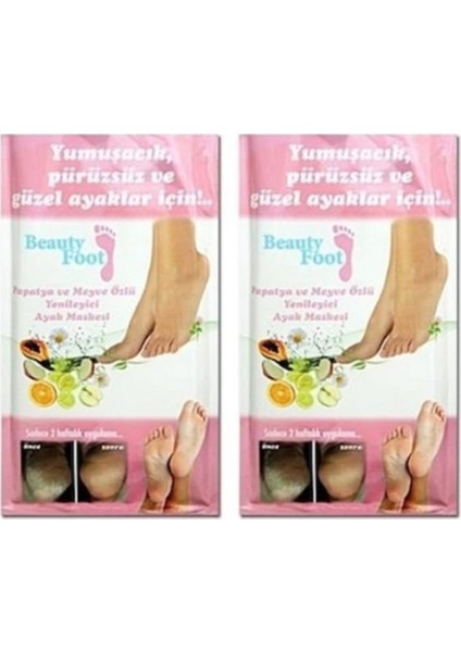 Foot Soyulabilen Ayak Maskesi x 2 Adet