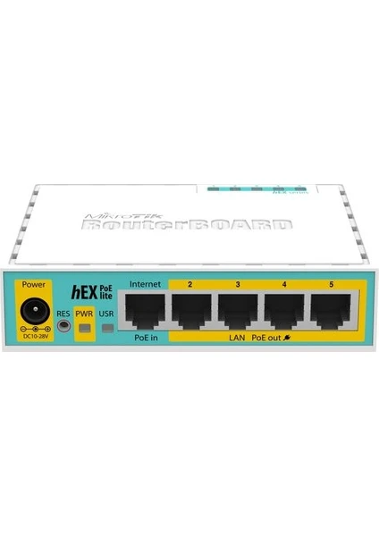 Hex Poe Lite RB750UPR2 Ethernet Router