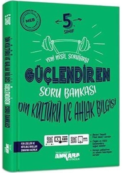 5.Sınıf Din Kültürü Kültürü ve Ahlak Bilgisi Güçlendiren Soru Bankası