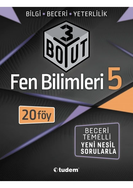 Tudem Yayınları 5. Sınıf Fen Bilimleri 3 Boyut Föy