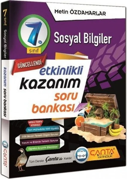 Çanta Yayınları 7.Sınıf Sosyal Bilgiler Soru Bankası