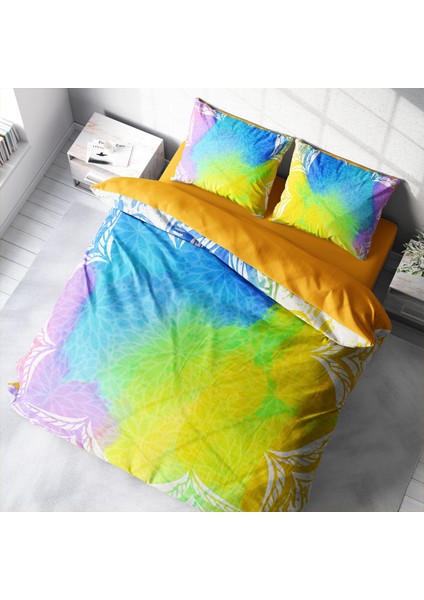 Energy 3D Pamuk Saten Çift Kişilik Nevresim Takımı