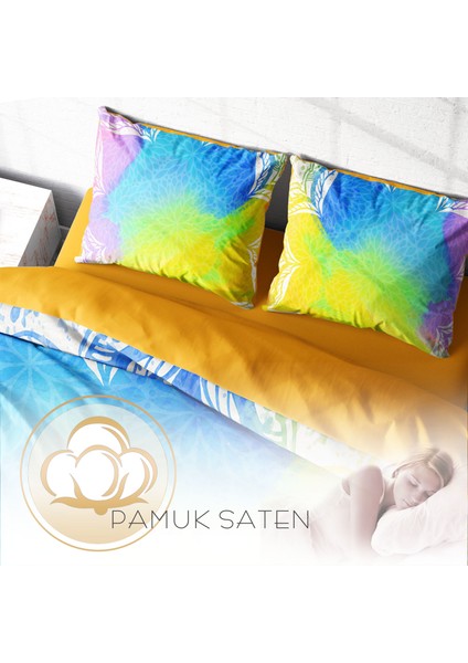 Energy 3D Pamuk Saten Çift Kişilik Nevresim Takımı fırsatları