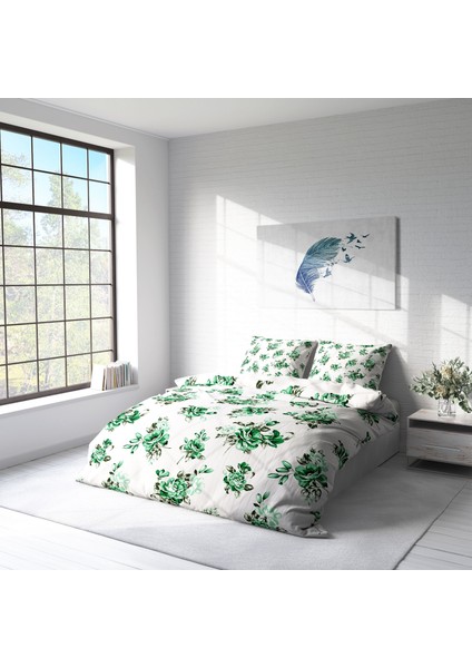 BiGarden 3D Pamuk Saten Çift Kişilik Nevresim Takımı fiyatları
