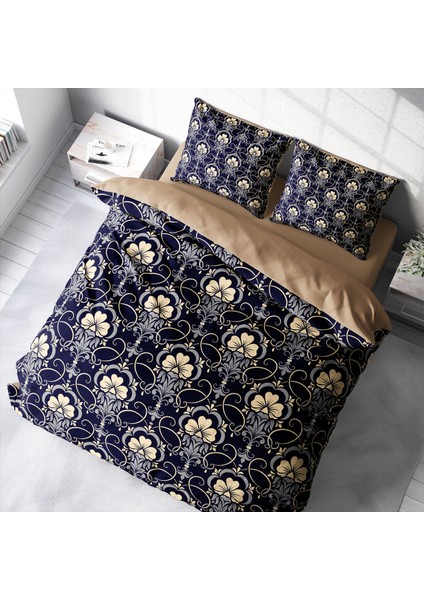 Lucky 3D Pamuk Saten Çift Kişilik Nevresim Takımı