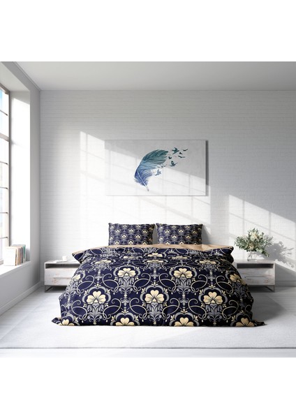 Lucky 3D Pamuk Saten Çift Kişilik Nevresim Takımı modelleri