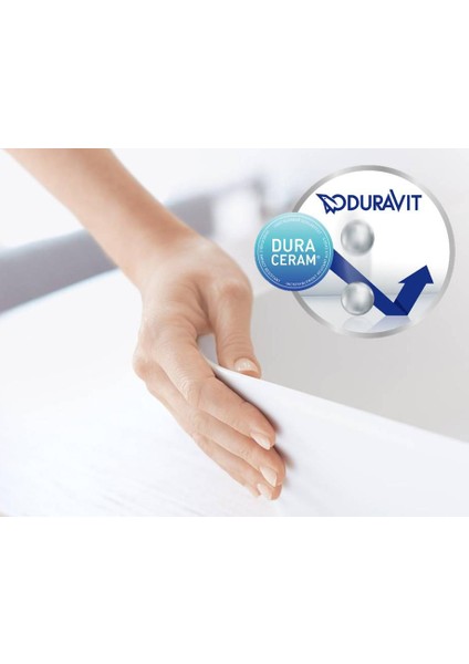 Durasquare Duraceram Çanak Lavabo 60 cm (Batarya Banksız) modelleri