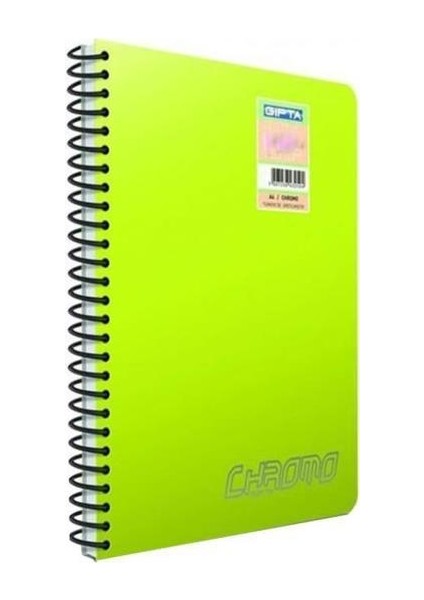 Chromo Spiralli Defter Çizgisiz A5 60 Yaprak 4'lü