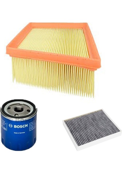 Filtre Bakım Seti Ford Fiesta Vı 1.4 1.6 16V Benzinli 2009+ Hava + Yağ F.+ Polen Sardes