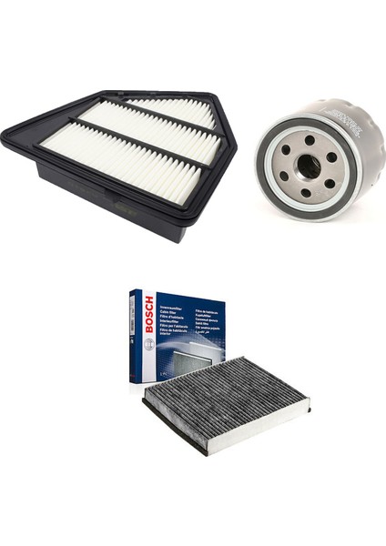 Filtre Bakım Seti Honda Cr-V 1.6 I-Dtec 2012+ 120 Beygir Benzinli Hava + Yağ F.+ Polen Sardes