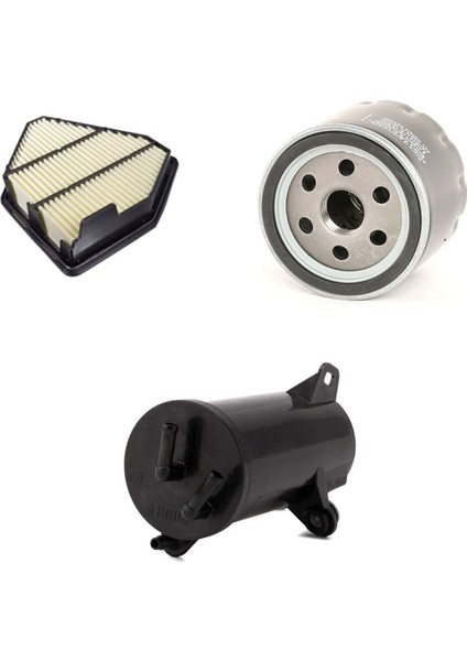 Filtre Bakım Seti Honda Cr-V 1.6 I-Dtec 2012+ 160 Beygir Benzinli Hava + Yağ F.+ Yakıt Filtre Bosch