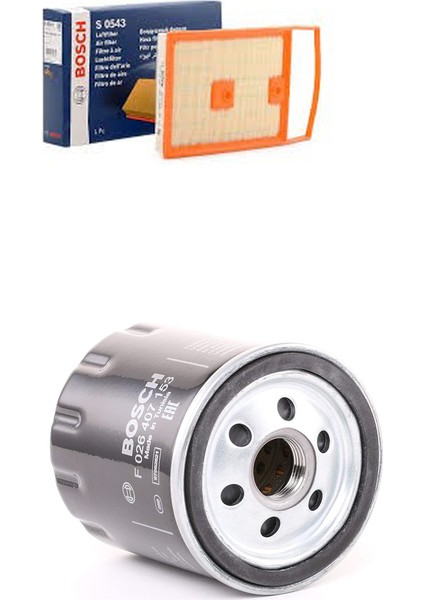 Filtre Bakım Seti Skoda Rapid 1.4 Tdi Dizel 2015+ Hava + Yağ Filtre