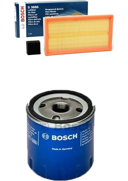 Filtre Bakım Seti Ford Focus 1.6 16V 1998-2004 Benzinli Hava + Yağ Filtre