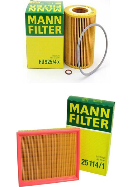 Filtre Bakım Seti Bmw 5 E39 520 I Benzinli 2000-2004 Hava + Yağ Filtre