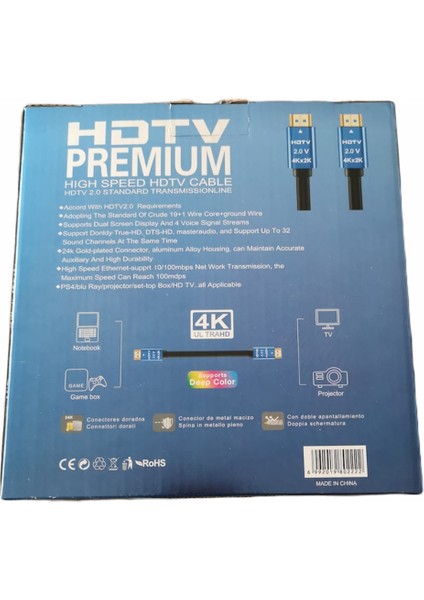 4K HDMI Kablo 2.0V - 5m