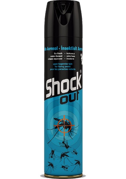 Dual Kimya Shock Out Aerosol Kokusuz 300 ml