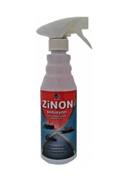 Aydın Kimya Zinon Hazır Solüsyon Haşere Giderici 450 ml