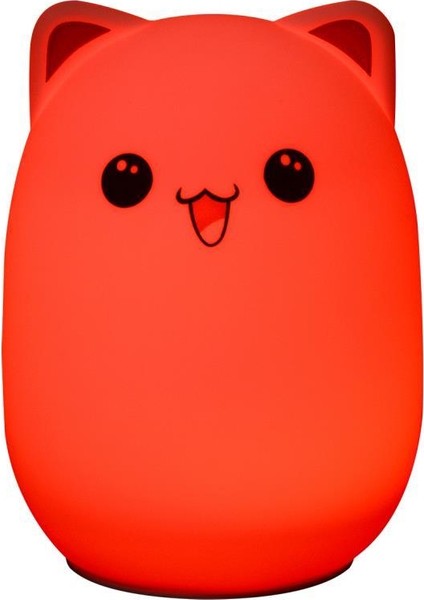 3 Renkli LED Dokunmatik Şarjlı Gece Lambası modelleri