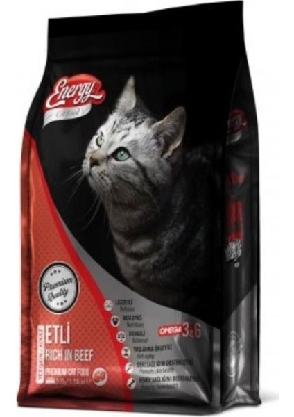 Etli Kedi Maması 1kg