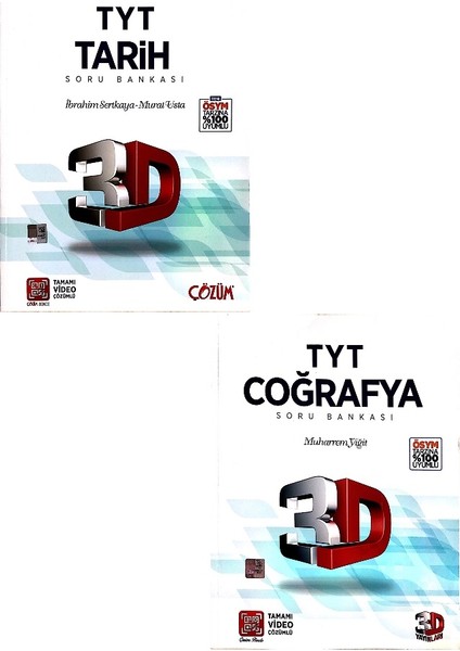 TYT Tarih, Coğrafya Soru Bankası Seti