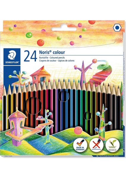 Noris Color Kuru Boya 24 Renk 185 C24