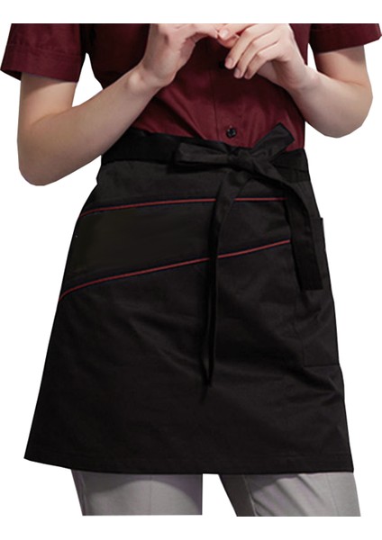Belden Önlük Master Şef - Barista - Aşçı - Kuaför - Tattoo - Mutfak - Chef Garson Önlüğü Bordo