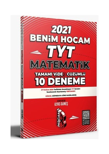 2021 TYT Matematik Tamamı Video Çözümlü 10 Deneme Sınavı