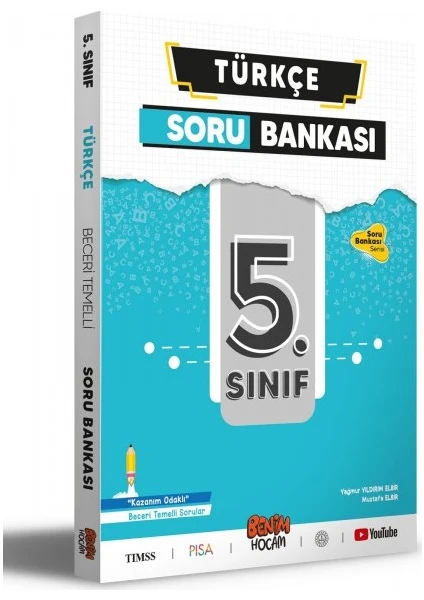 Benim Hocam Yayınları 5. Sınıf Türkçe Soru Bankası - Mustafa Elbir