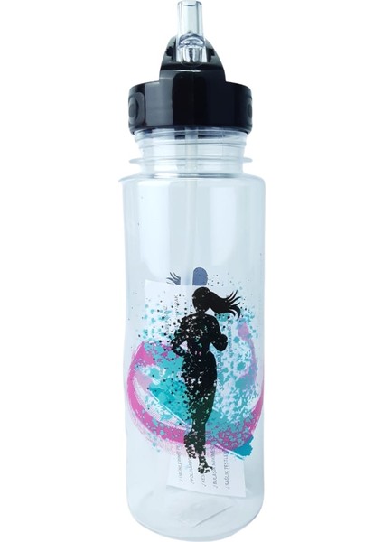 Power Spor Matara 600 ml Siyah