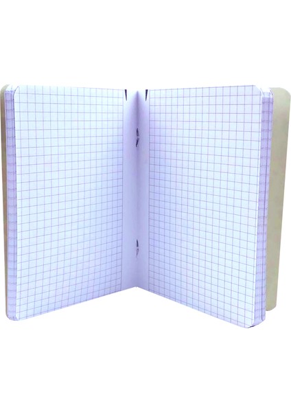 100 Things Tel Dikişli Karton Kapak Defter A6 80 Yaprak Kareli Koyu Renk