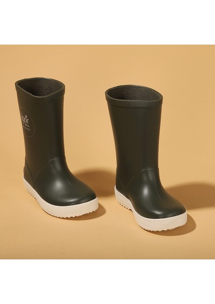 W10107 Splash Nautico Erkek/Kız Çocuk Su Geçirmez Yağmur Kar Çizmesi Haki modelleri
