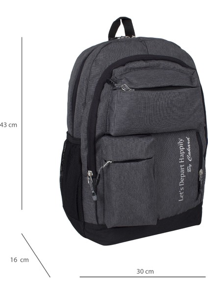 20101 Unisex Günlük ve Okul Sırt Çantası Antrasit fiyatları