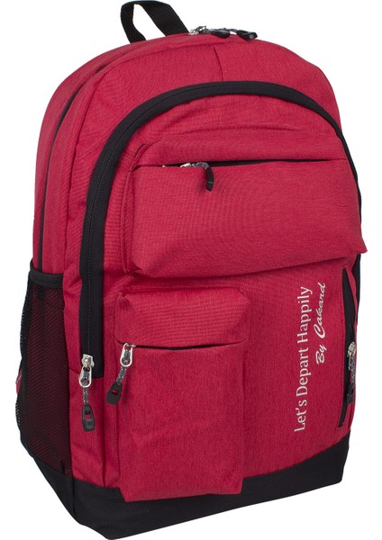 20101 Unisex Günlük ve Okul Sırt Çantası Kırmızı
