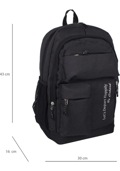 20101 Unisex Günlük ve Okul Sırt Çantası Siyah fiyatları