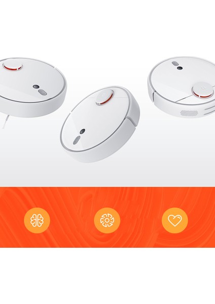 Mijia Robot Süpürge 1 S 2000PA Ev Süpürgesi (Yurt Dışından)