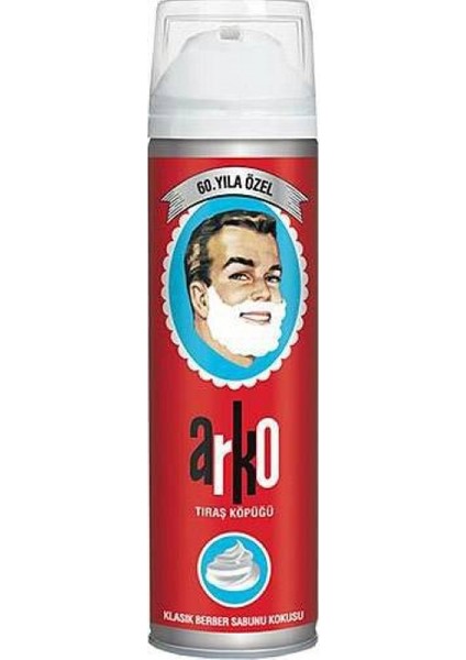 Men Traş Köpüğü 60.yıla Özel 200ml-6'LI Paket