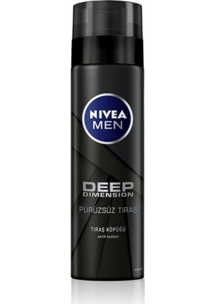 Men Traş Köpüğü 200ml Deep Dımensıon Pürüzsüz Traş-6'lı Paket