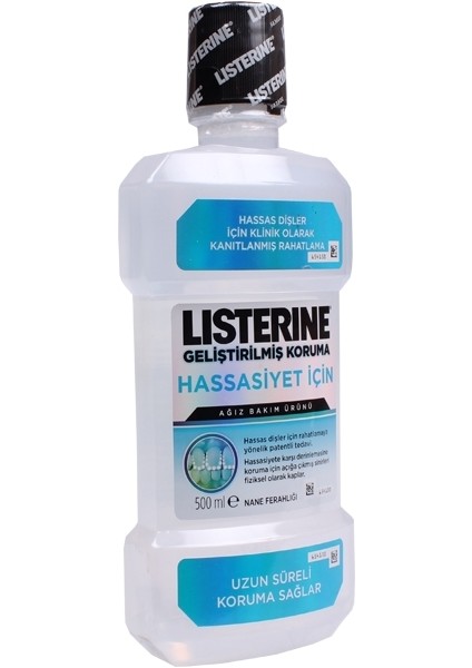 Ağız Bakım Suyu 500ml Hassasiyet Için fiyatları