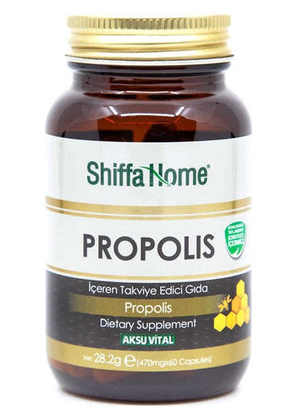 Propolis Kapsül 470 Mg 60 Kapsül