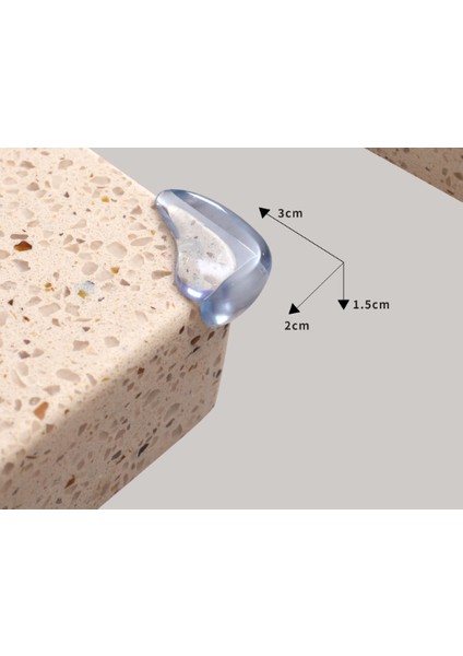 Miny Şeffaf Köşe Koruyucu - 8 'li
