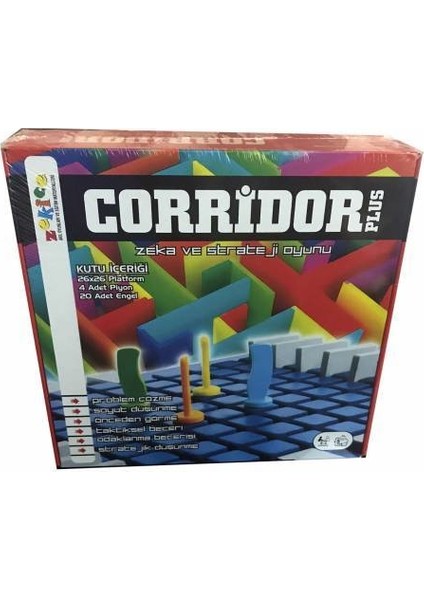 Corridor Plus - Koridor - Zeka ve Strateji Oyunu