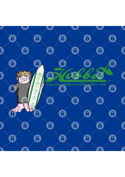 Hobie Hobbit Cartoon Kupa Bardak