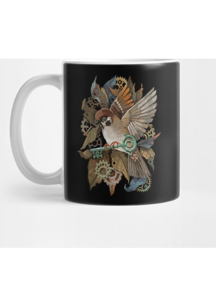 Clockwork Sparrow Kupa Bardak