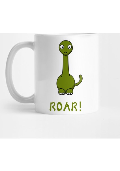 Cute Dinosaur Roar Kupa Bardak