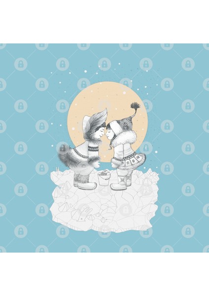 Eskimo Kiss Kupa Bardak