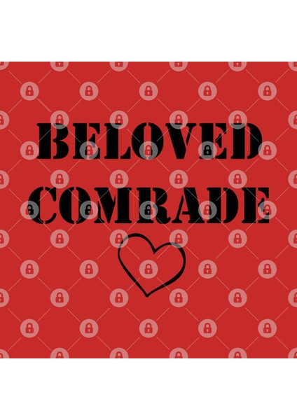 Beloved Comrade Heart Iıı Kupa Bardak