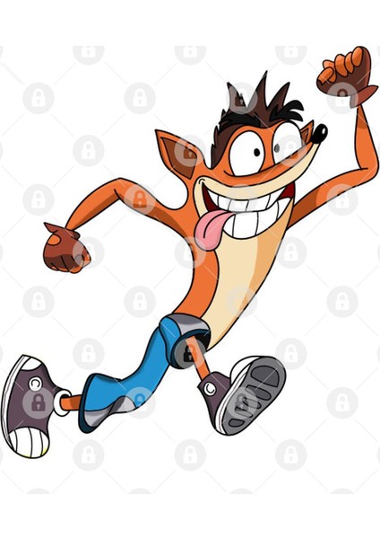 Crash Bandicoot Kupa Bardak