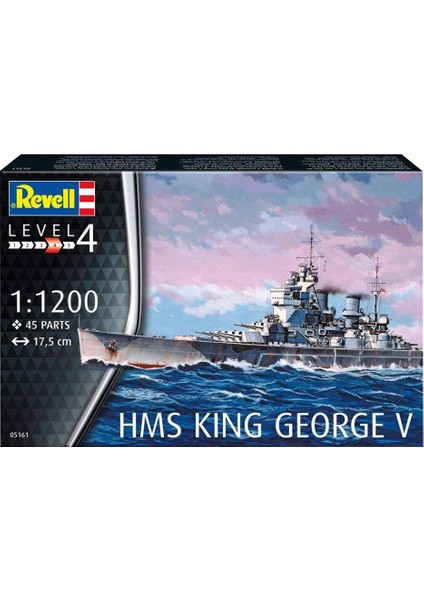 Maket Hms King George V 05161